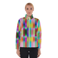 Multicolored Irritation Stripes Winterwear