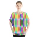 Multicolored Irritation Stripes Blouse View1