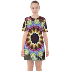 Love Energy Mandala Mini Dress