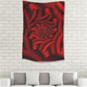 Metallic Red Rose Small Tapestry View2