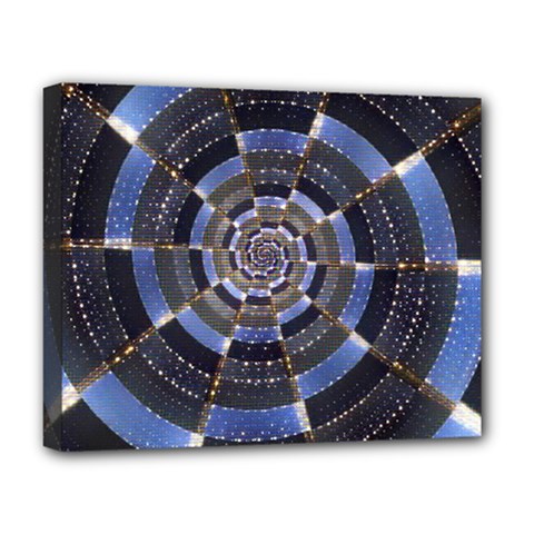 Midnight Crazy Dart Deluxe Canvas 20  X 16   by designworld65