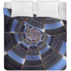 Midnight Crazy Dart Duvet Cover Double Side (king Size) by designworld65