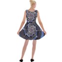 Midnight Crazy Dart Velvet Skater Dress View2