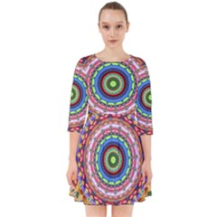 Peaceful Mandala Smock Dress