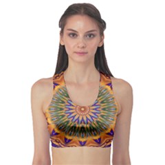 Powerful Mandala Sports Bra by designworld65