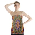 Powerful Mandala Strapless Top View1