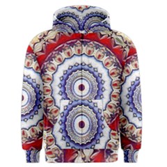 Romantic Dreams Mandala Men s Zipper Hoodie