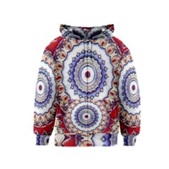 Romantic Dreams Mandala Kids  Zipper Hoodie