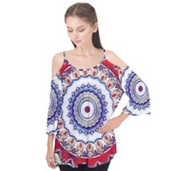 Romantic Dreams Mandala Flutter Tees