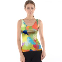 Summer Feeling Splash Tank Top by designworld65