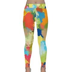 Summer Feeling Splash Classic Yoga Leggings by designworld65