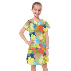 Summer Feeling Splash Kids  Drop Waist Dress