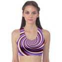 Woven Spiral Sports Bra View1