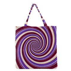 Woven Spiral Grocery Tote Bag