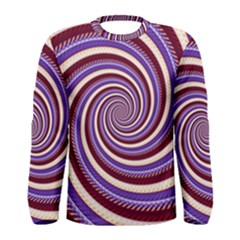 Woven Spiral Men s Long Sleeve Tee