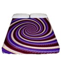 Woven Spiral Fitted Sheet (Queen Size) View1