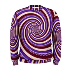 Woven Spiral Men s Sweatshirt