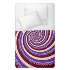 Woven Spiral Duvet Cover (single Size)