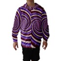 Woven Spiral Hooded Wind Breaker (Kids) View1