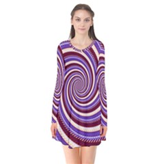 Woven Spiral Flare Dress by designworld65