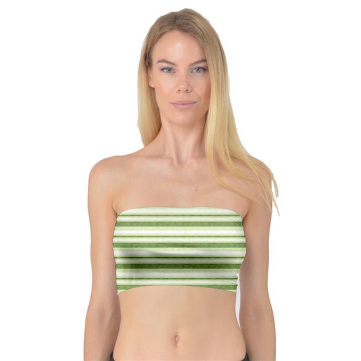 Spring Stripes Bandeau Top