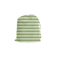 Spring Stripes Drawstring Pouches (small)  by designworld65