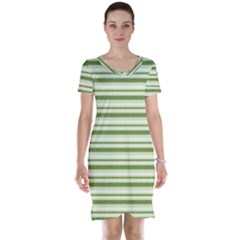 Spring Stripes Short Sleeve Nightdress by designworld65