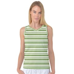 Spring Stripes Women s Basketball Tank Top by designworld65