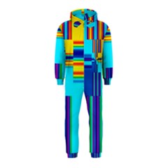 Colorful Endless Window Hooded Jumpsuit (kids) by designworld65