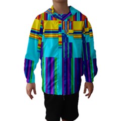 Colorful Endless Window Hooded Wind Breaker (kids)