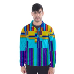 Colorful Endless Window Wind Breaker (men)