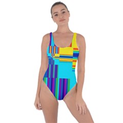 Colorful Endless Window Bring Sexy Back Swimsuit