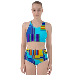 Colorful Endless Window Bikini Swimsuit Spa Swimsuit 