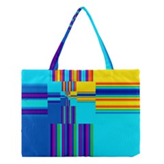 Colorful Endless Window Medium Tote Bag by designworld65