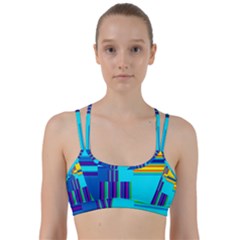 Colorful Endless Window Line Them Up Sports Bra