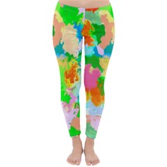 Colorful Summer Splash Classic Winter Leggings