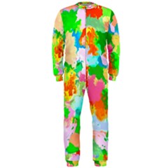 Colorful Summer Splash Onepiece Jumpsuit (men) 