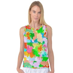 Colorful Summer Splash Women s Basketball Tank Top by designworld65