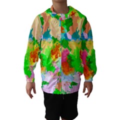 Colorful Summer Splash Hooded Wind Breaker (kids)