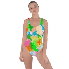 Colorful Summer Splash Bring Sexy Back Swimsuit