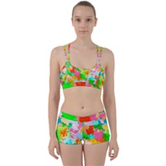 Colorful Summer Splash Women s Sports Set