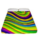 Summer Wave Colors Fitted Sheet (Queen Size) View1