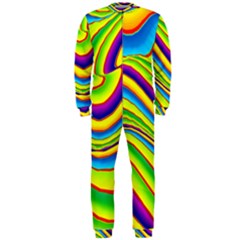 Summer Wave Colors Onepiece Jumpsuit (men) 