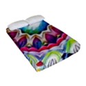 Sunshine Feeling Mandala Fitted Sheet (Full/ Double Size) View2