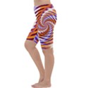 Woven Colorful Waves Cropped Leggings  View2