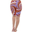 Woven Colorful Waves Cropped Leggings  View4