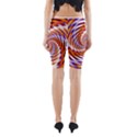 Woven Colorful Waves Yoga Cropped Leggings View2