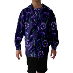 Floral Hooded Wind Breaker (kids)