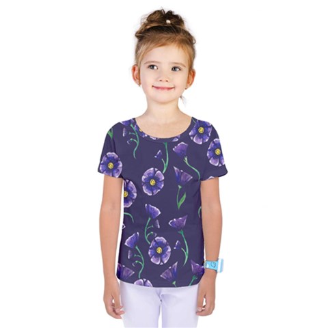 Floral Kids  One Piece Tee by BubbSnugg