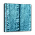 Denim Jeans Fabric Texture Mini Canvas 8  x 8  View1